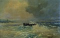 bateau en mer 1894 Romantique Ivan Aivazovsky russe